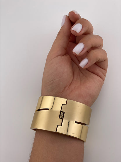 Vintage LANVIN Cuff Bracelet