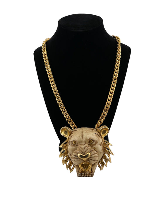 Vintage HATTIE CARNEGIE  Tiger Necklace